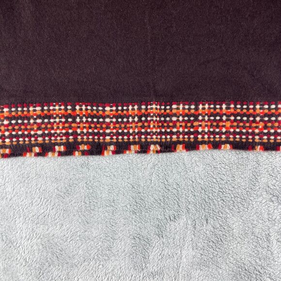 Brunello Cucinelli Sweater Women M/S Brown Cashmere Embroidered Hem Long Sleeve - Picture 3 of 13